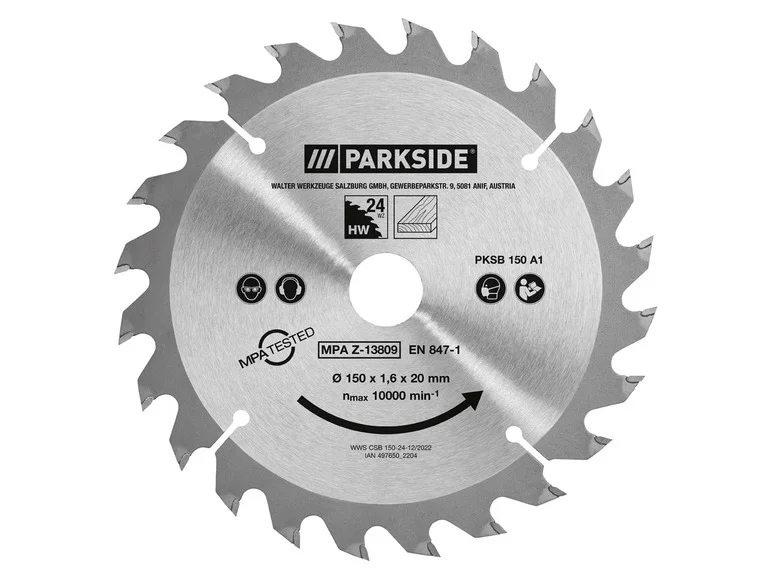 PARKSIDE® Lame de scie circulaire. 150 mm