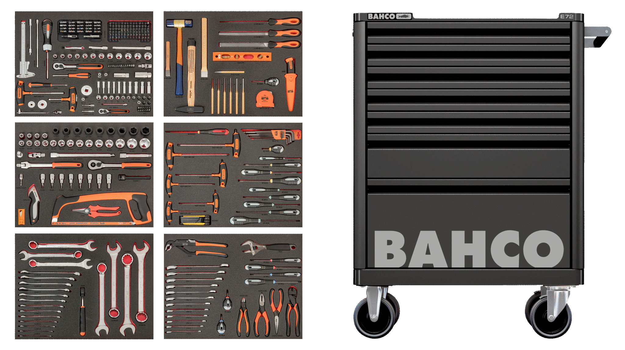 Tool Trolley General Purpose Tool Kit - 346 pcs  LARGE