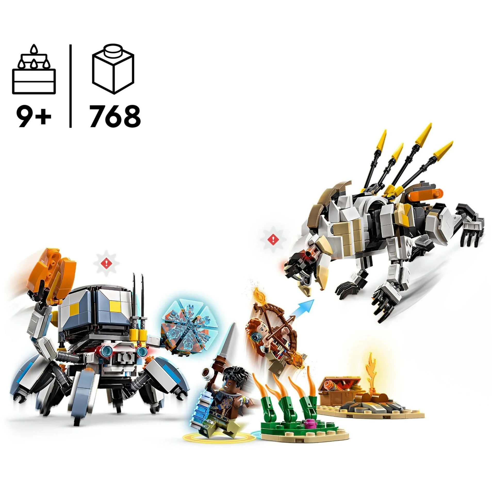 LEGO 77037 Horizon Adventures Aloy and Varl vs. Armored Walker and Sawtooth