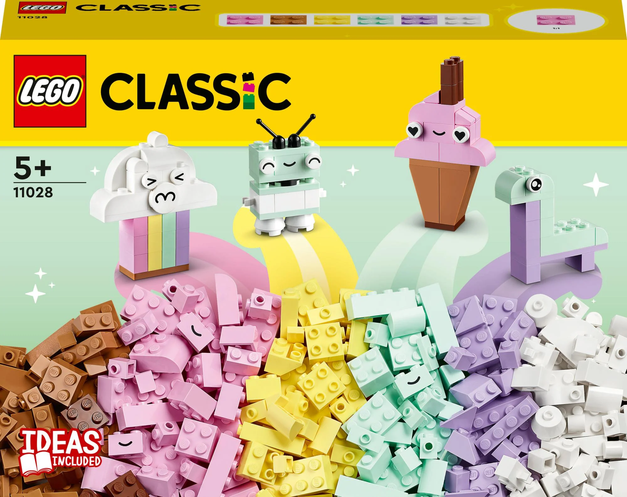 LEGO Classic - Kreativ Pastel sjov (11028)