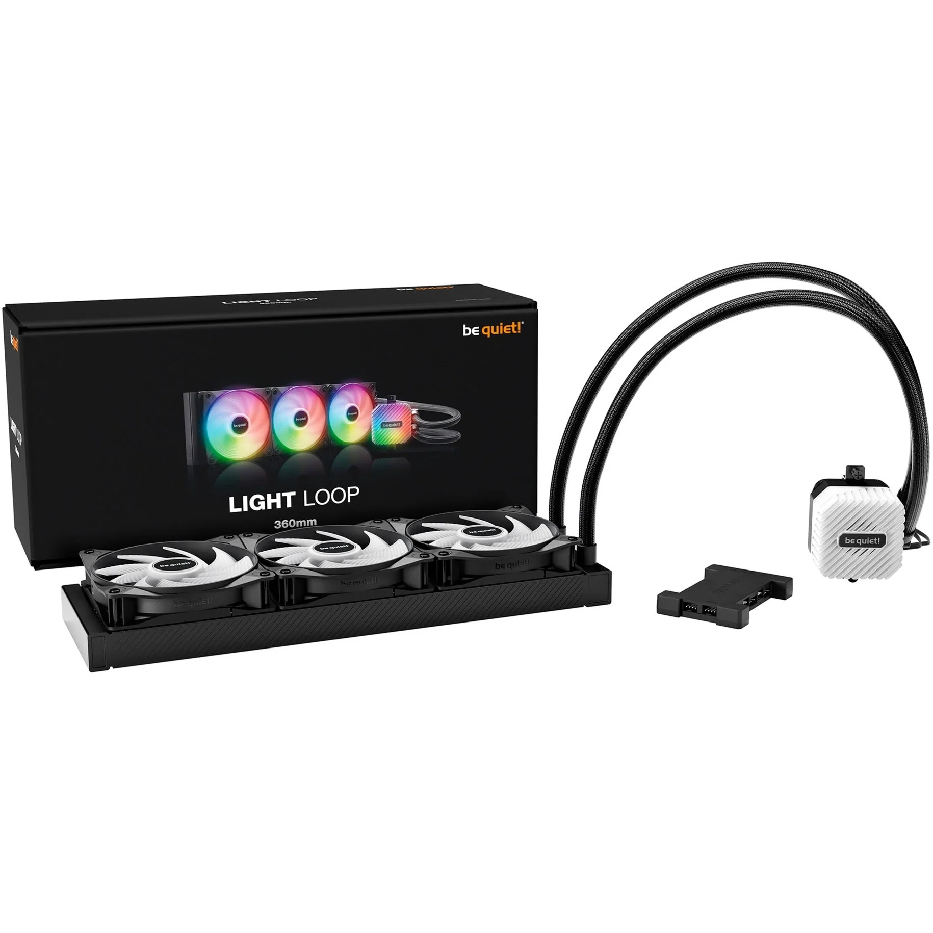 be quiet! Light Loop 360mm. water cooling (black)