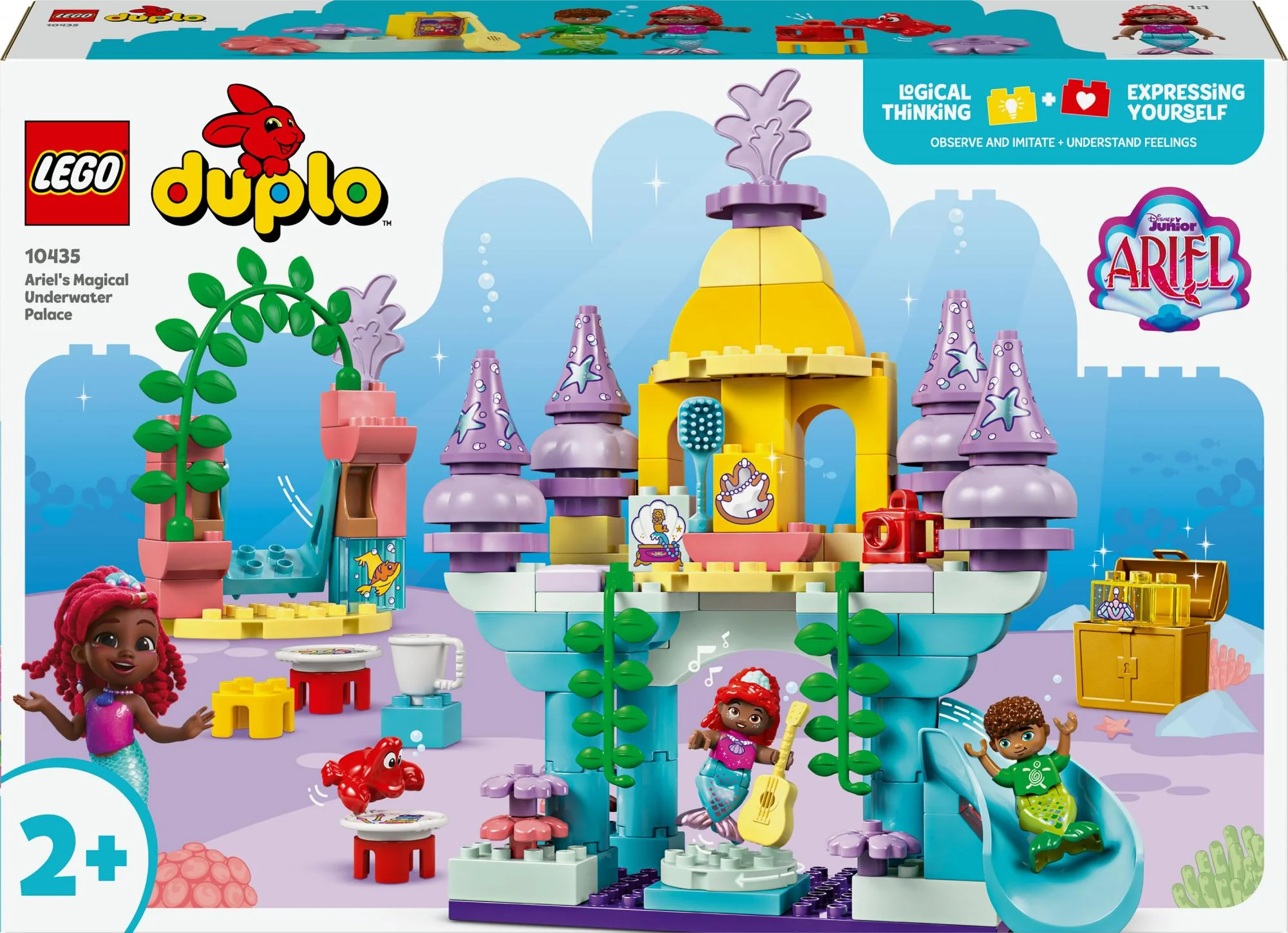 LEGO 10435 DUPLO Disney Ariel's Magical Underwater Palace