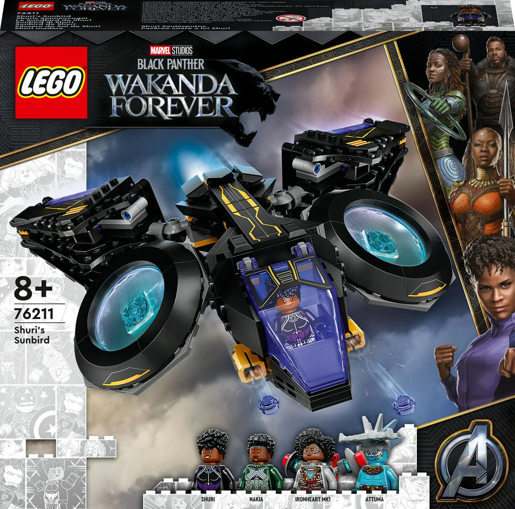 LEGO 76211 Marvel Super Heroes Shuri's Sunbird