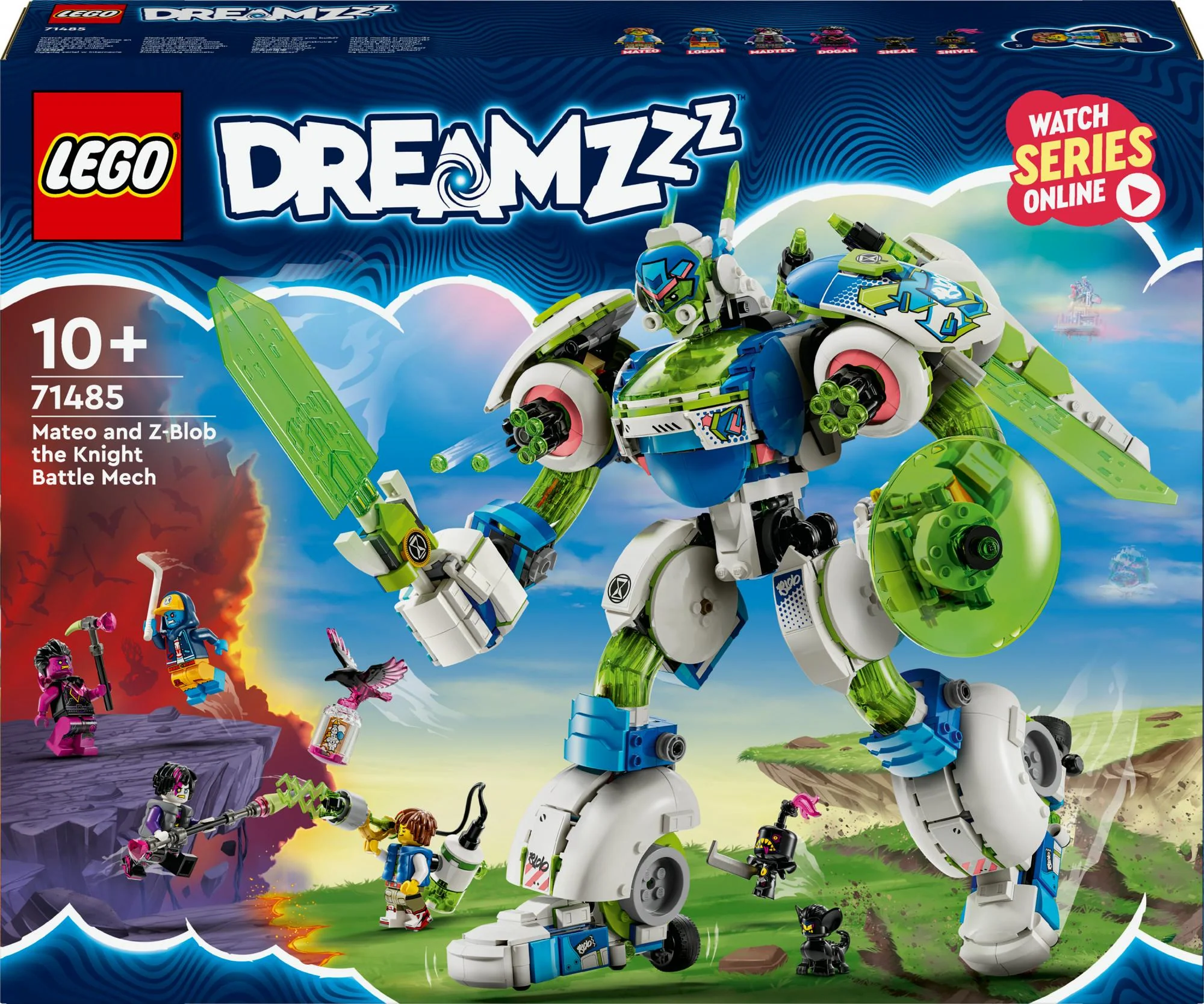 LEGO 71485 DREAMZzz Mateo and Z-Blob the Knight Mech