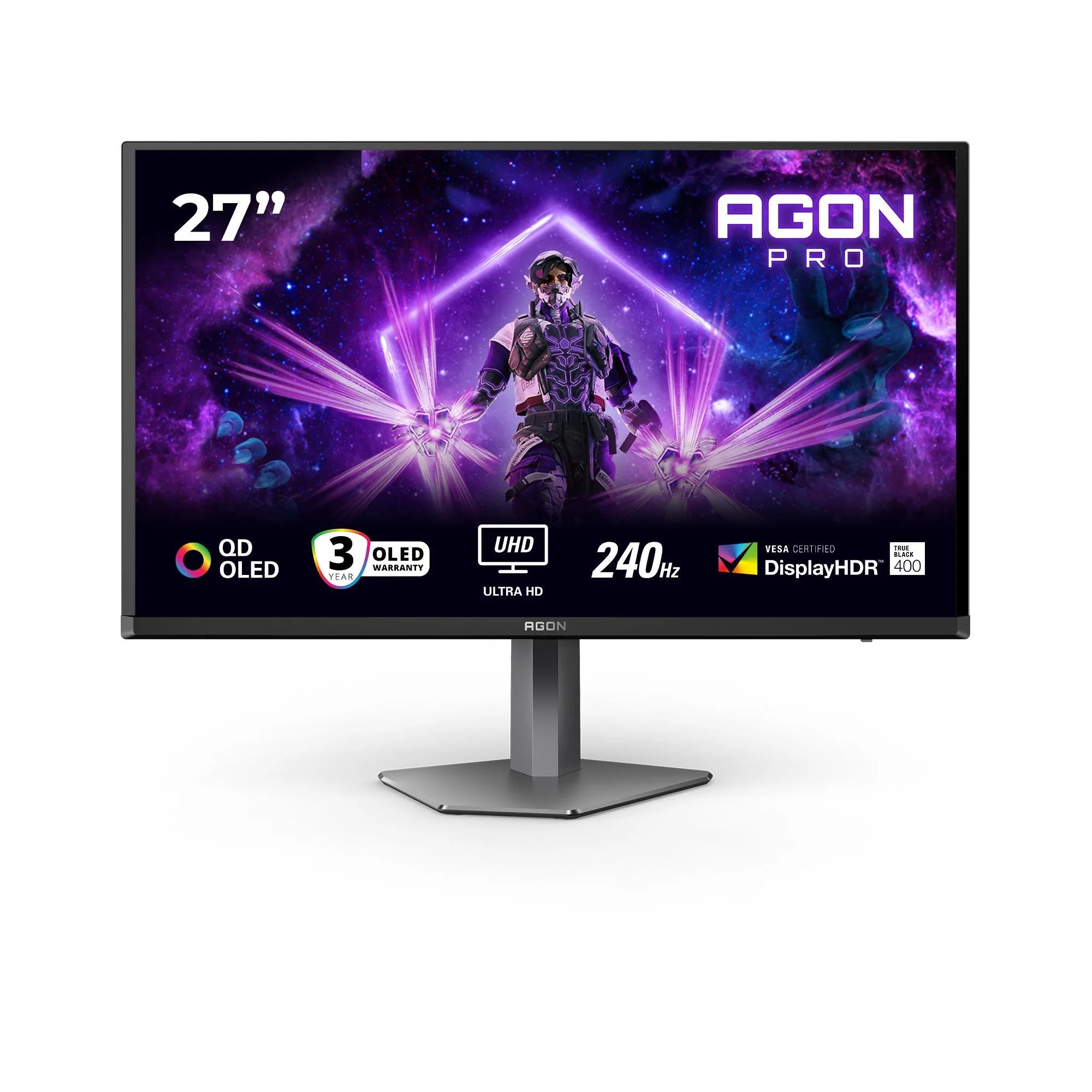 AOC AG276UZD AGON 27 - Gamingskærm - 240Hz