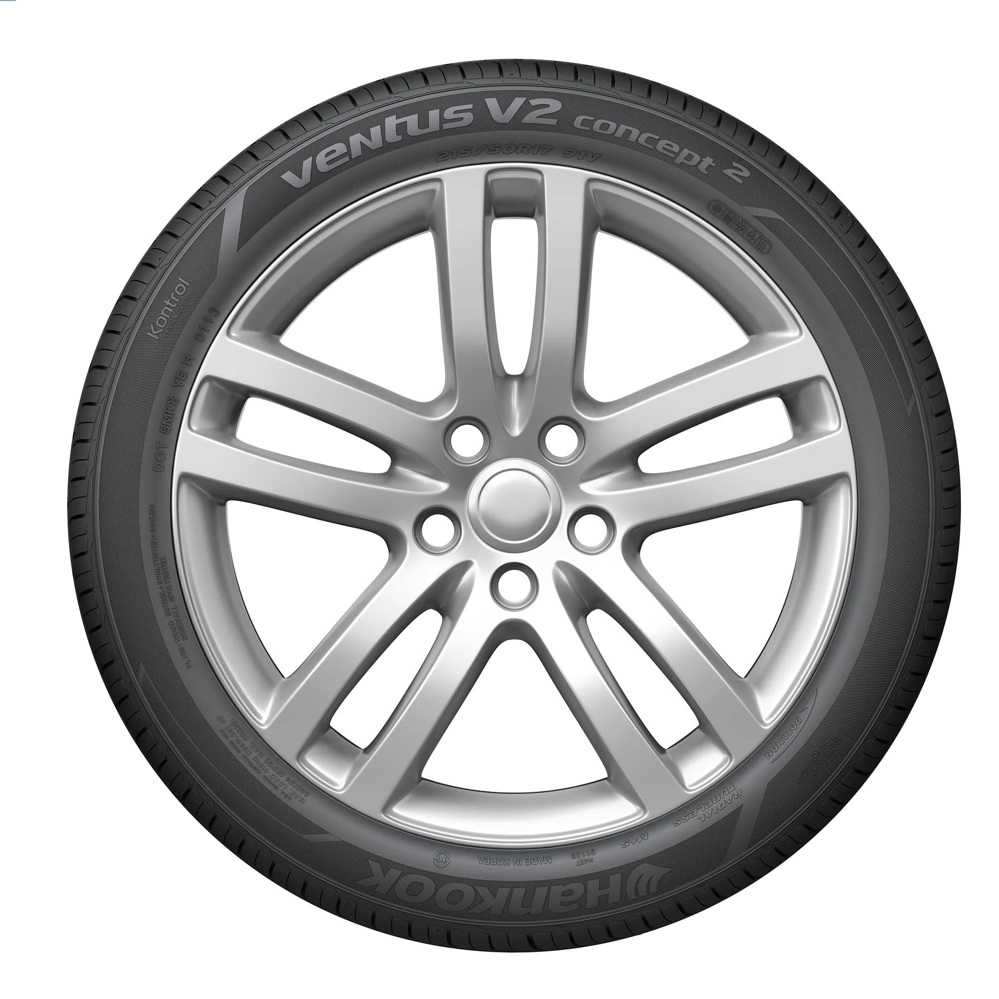 Hankook Ventus V2 Concept2 (H457) UHP 215/45R17 91V XL Passenger Tire